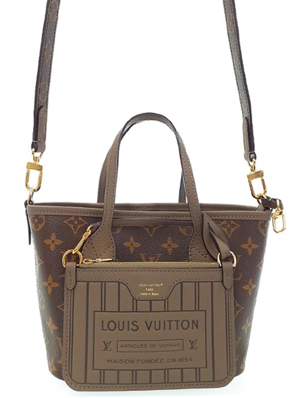 Louis Vuitton Monogram Neverfull Inside Out Bag